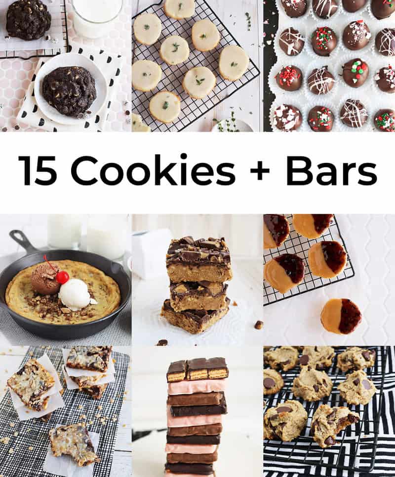 15 Easy Cookie and Bar Recipes!