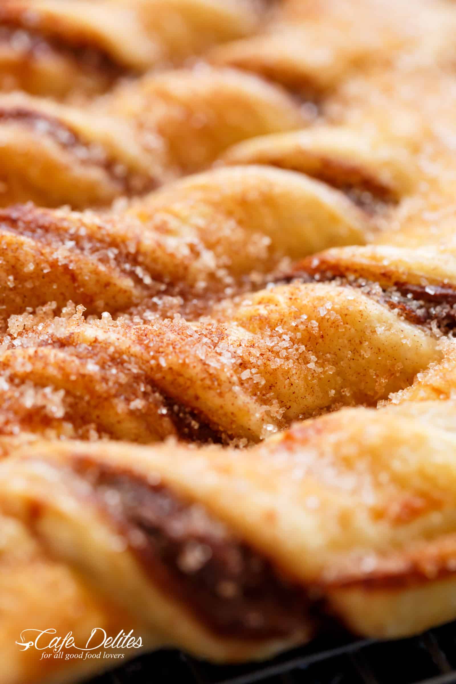 Amazing Churro Nutella Christmas Tree