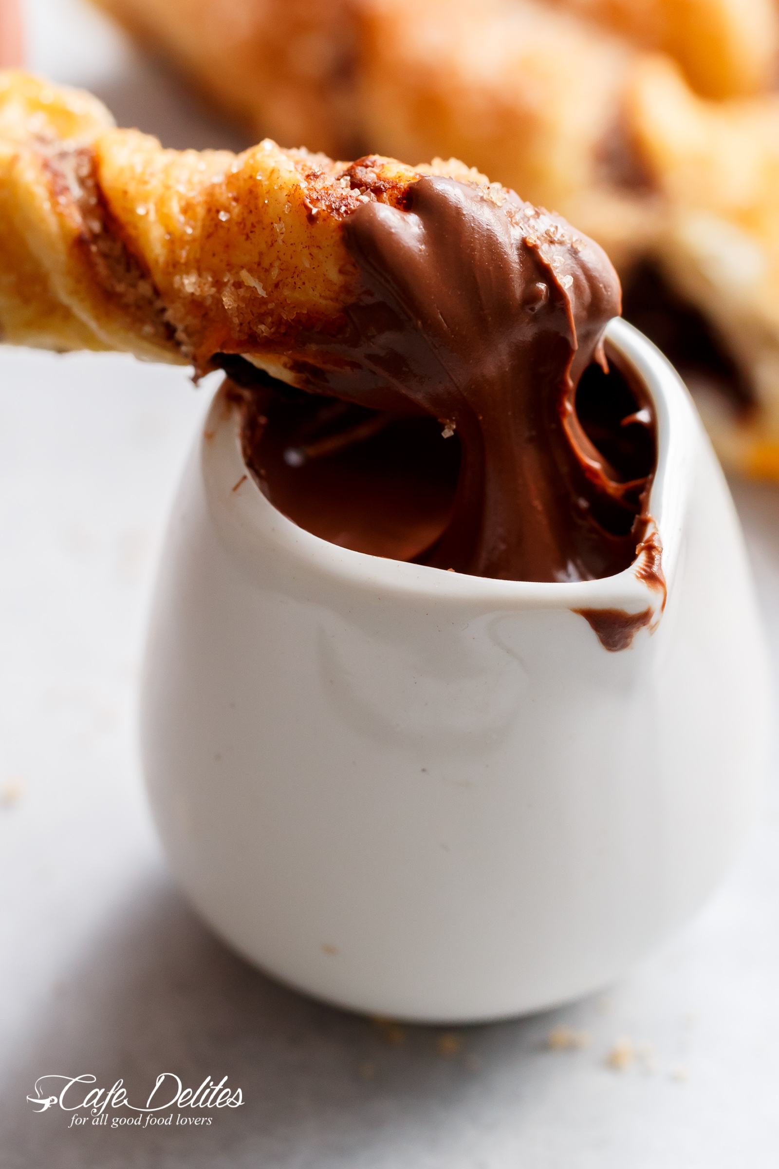 Amazing Churro Nutella Christmas Tree