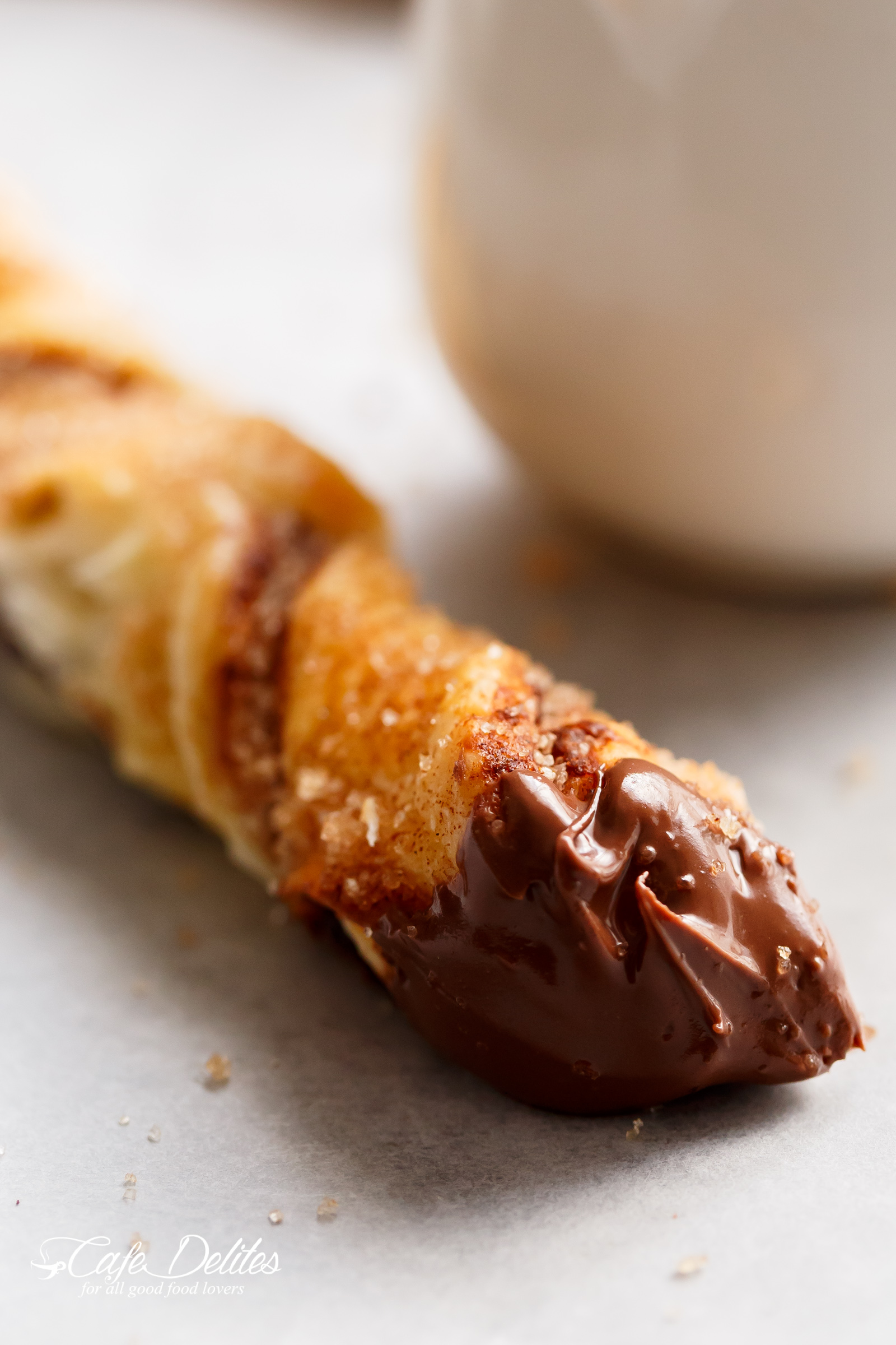 Amazing Churro Nutella Christmas Tree