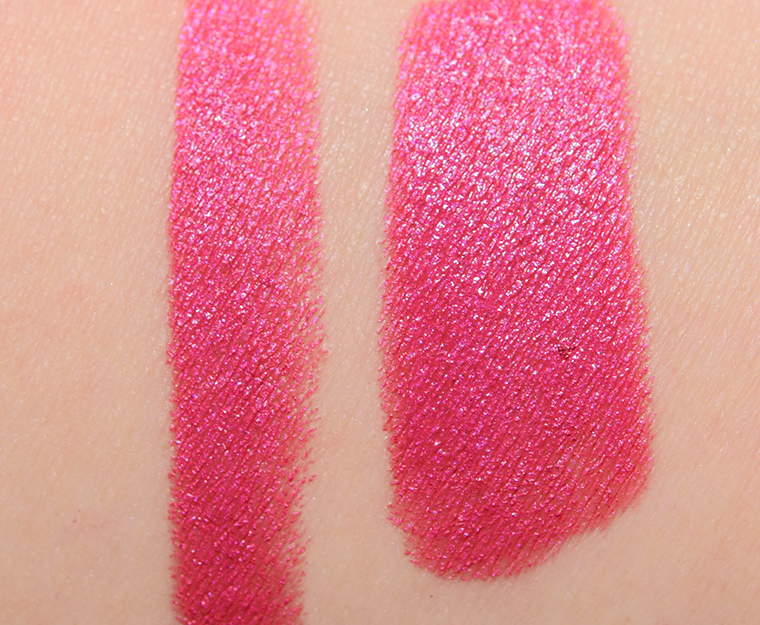 Marc Jacobs Beauty Send Nudes, Night Mauves, Pink Straight Le Marc Liquid Lip Crayons Reviews, Photos, Swatches