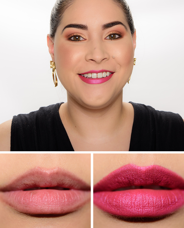 Marc Jacobs Beauty Send Nudes, Night Mauves, Pink Straight Le Marc Liquid Lip Crayons Reviews, Photos, Swatches