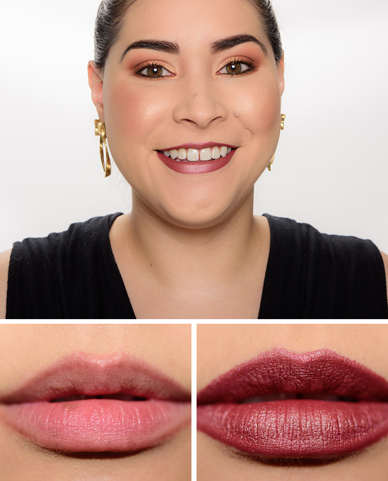 Marc Jacobs Beauty Send Nudes, Night Mauves, Pink Straight Le Marc Liquid Lip Crayons Reviews, Photos, Swatches