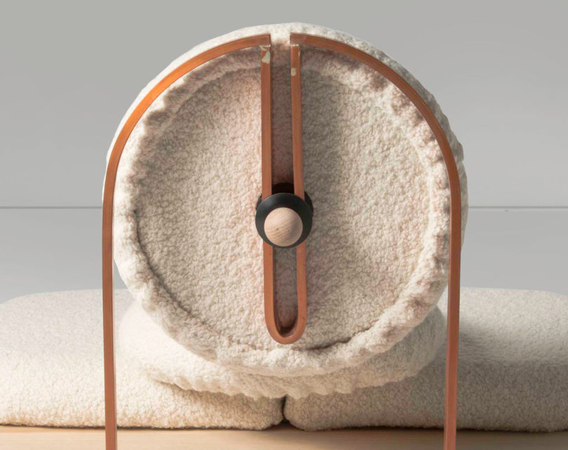 Limited Edition Asana Ground Chair by Mario Milana for Les Ateliers Courbet