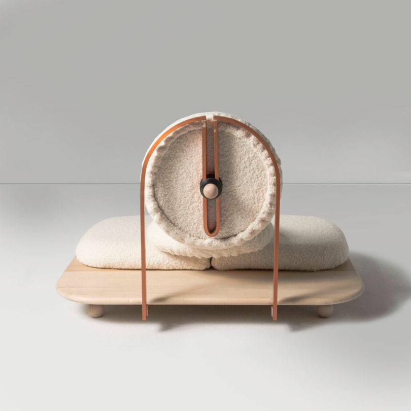 Limited Edition Asana Ground Chair by Mario Milana for Les Ateliers Courbet