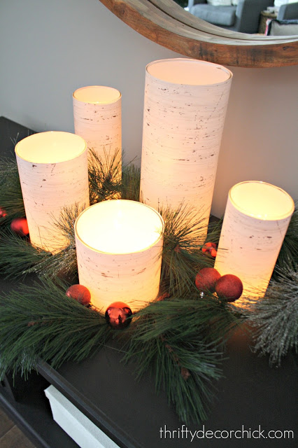 How to create a pretty, simple holiday display (for cheap!)