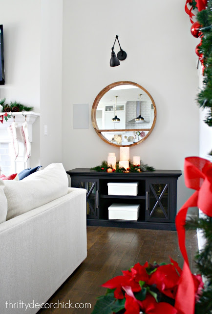 How to create a pretty, simple holiday display (for cheap!)