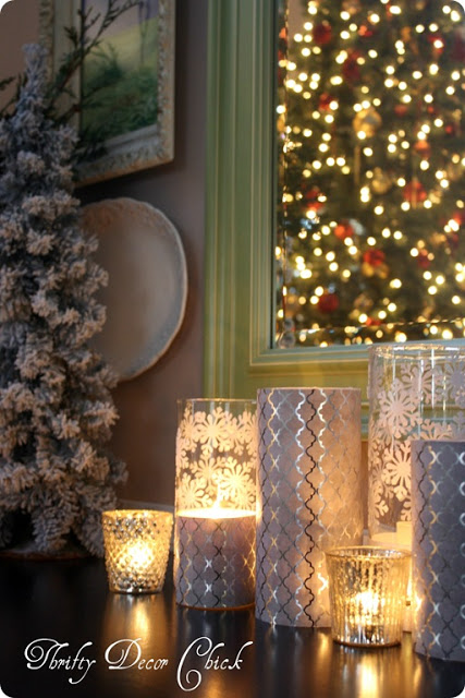How to create a pretty, simple holiday display (for cheap!)