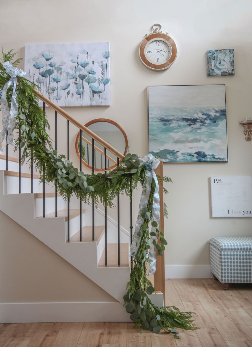 4 Keys to Fresh Christmas Decor (Even with Brown Furniture)