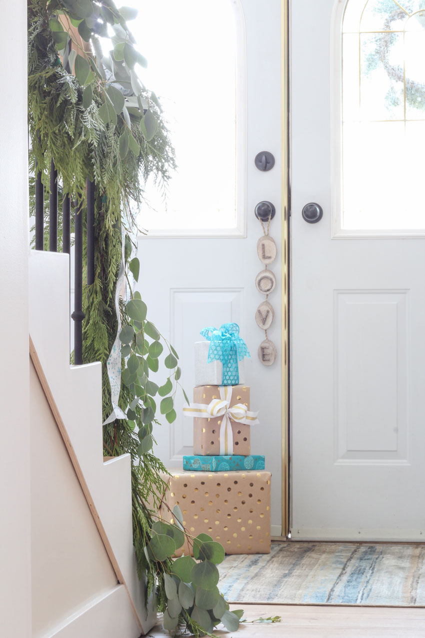 4 Keys to Fresh Christmas Decor (Even with Brown Furniture)