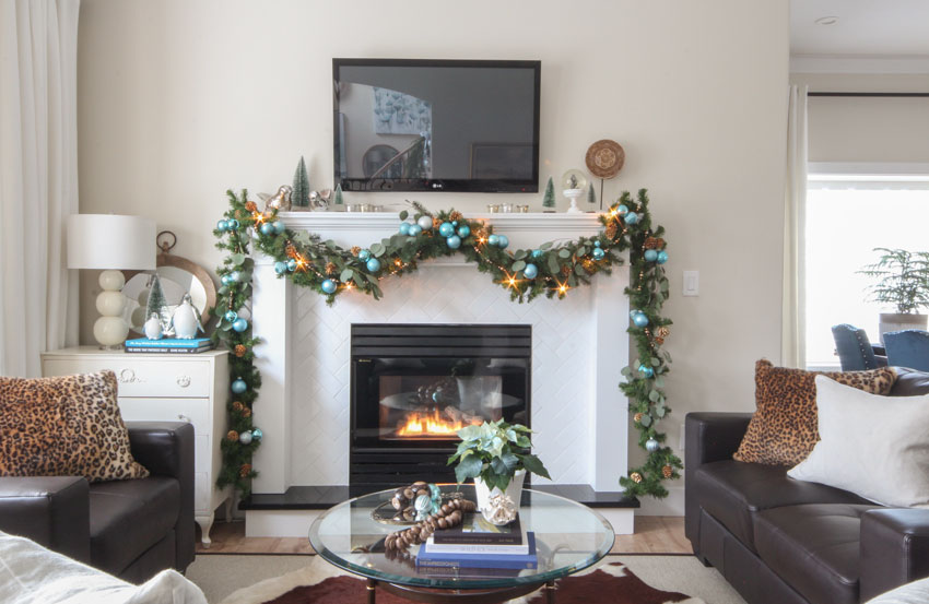 4 Keys to Fresh Christmas Decor (Even with Brown Furniture)
