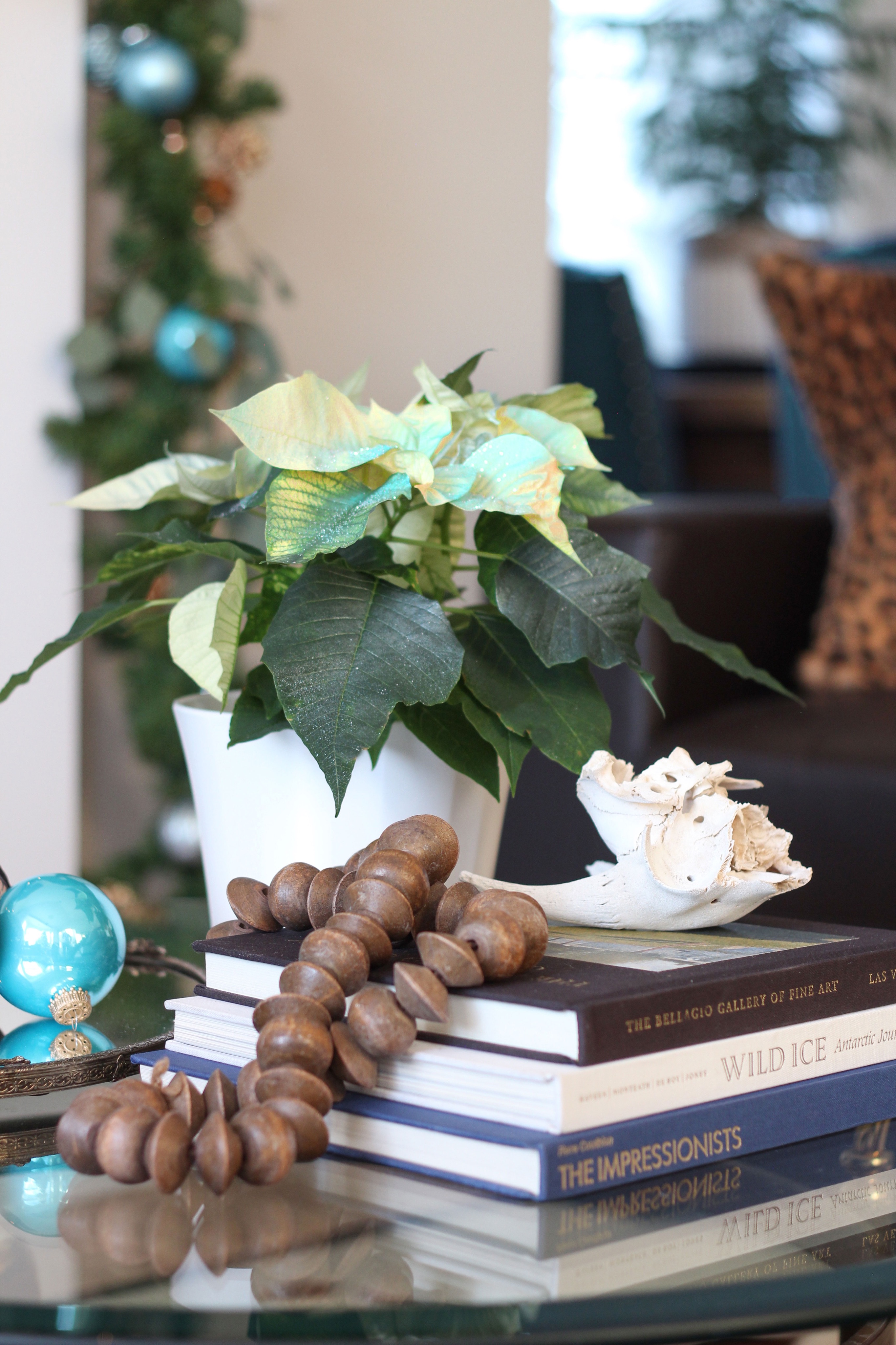 4 Keys to Fresh Christmas Decor (Even with Brown Furniture)