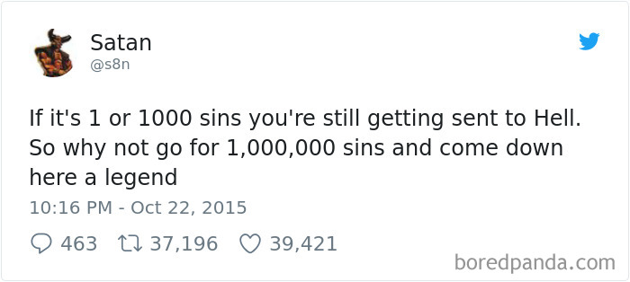 Turns Out Satan Has A Twitter Account, And It’s Hilarious As Hell
