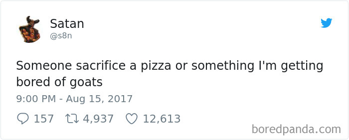 Turns Out Satan Has A Twitter Account, And It’s Hilarious As Hell