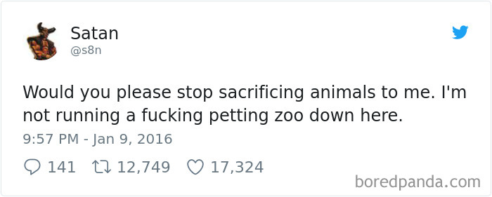 Turns Out Satan Has A Twitter Account, And It’s Hilarious As Hell