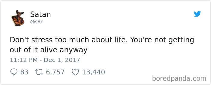 Turns Out Satan Has A Twitter Account, And It’s Hilarious As Hell