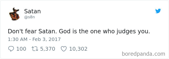 Turns Out Satan Has A Twitter Account, And It’s Hilarious As Hell