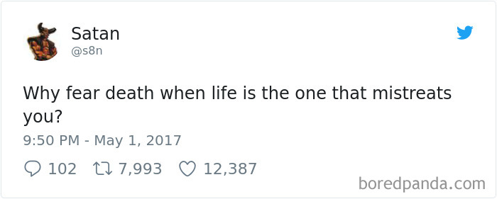 Turns Out Satan Has A Twitter Account, And It’s Hilarious As Hell