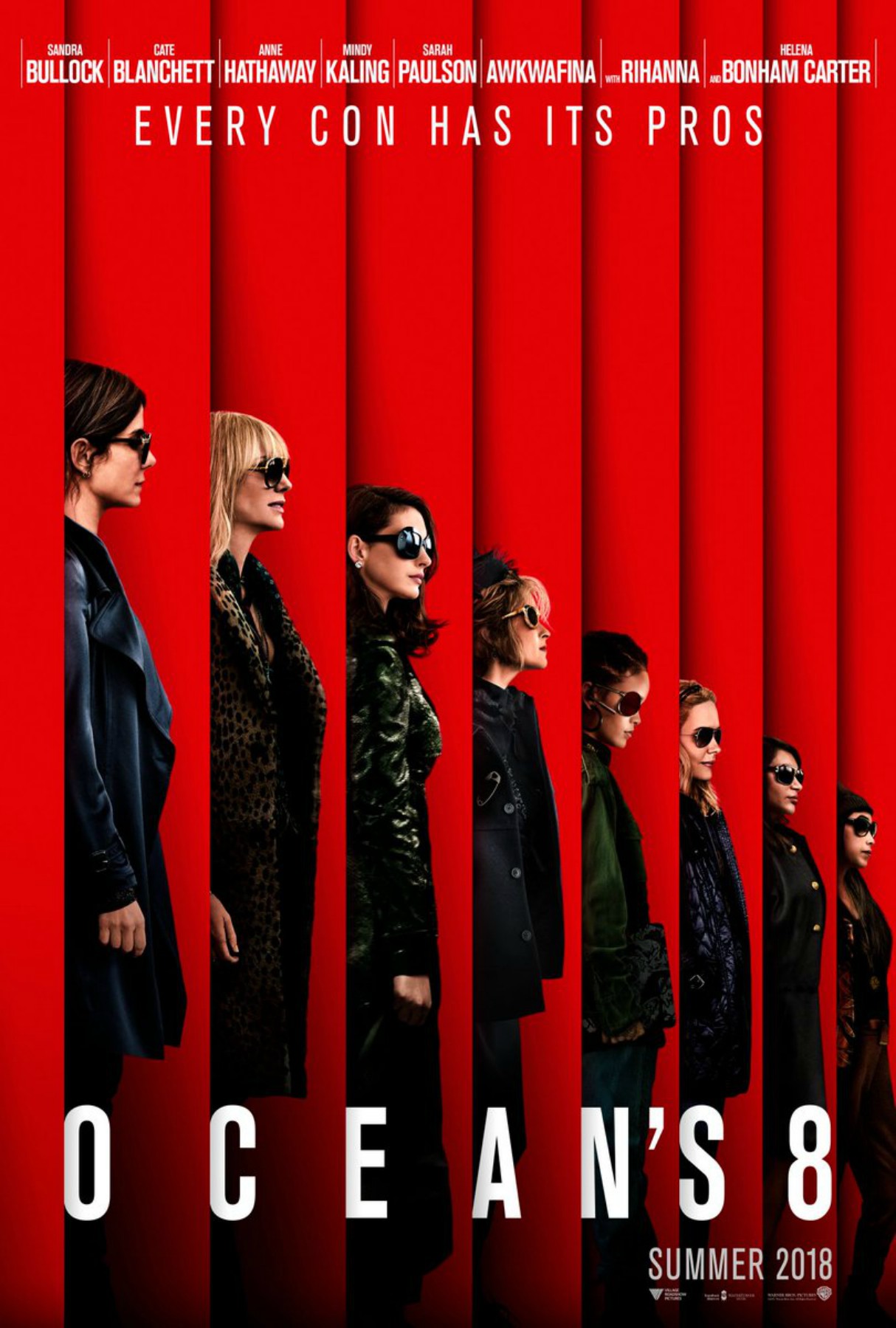 Sandra Bullock Stars in the First Ocean’s 8 Film Trailer