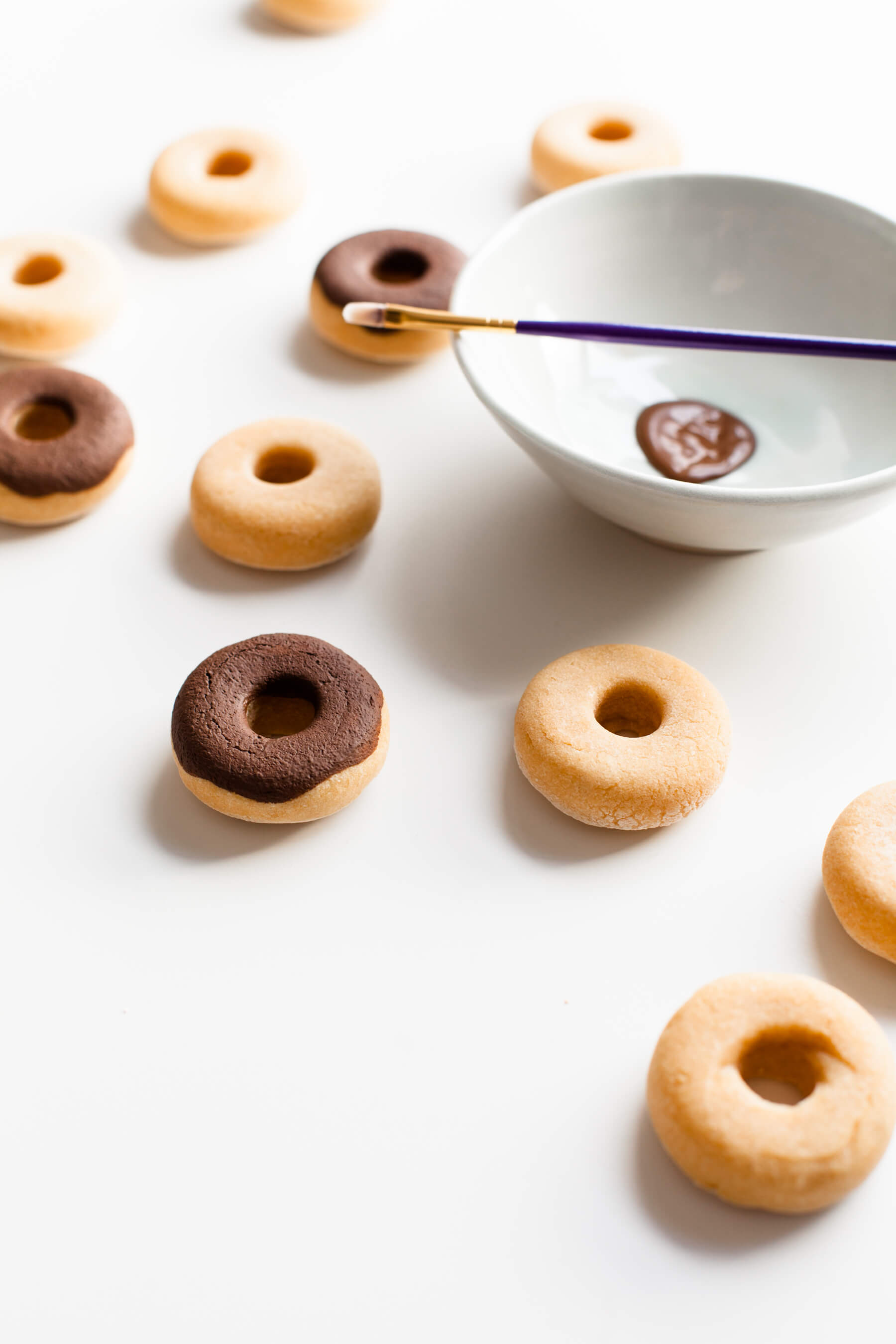 DIY Salt Dough Donut Ornaments