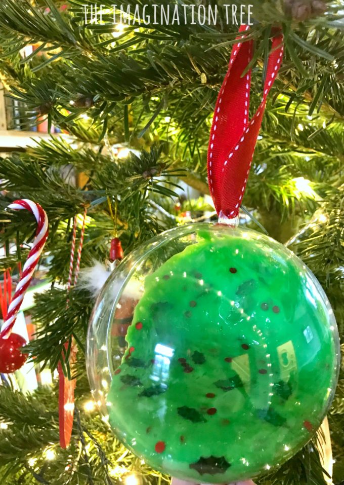 Christmas Tree Slime Recipe! – The Imagination Tree