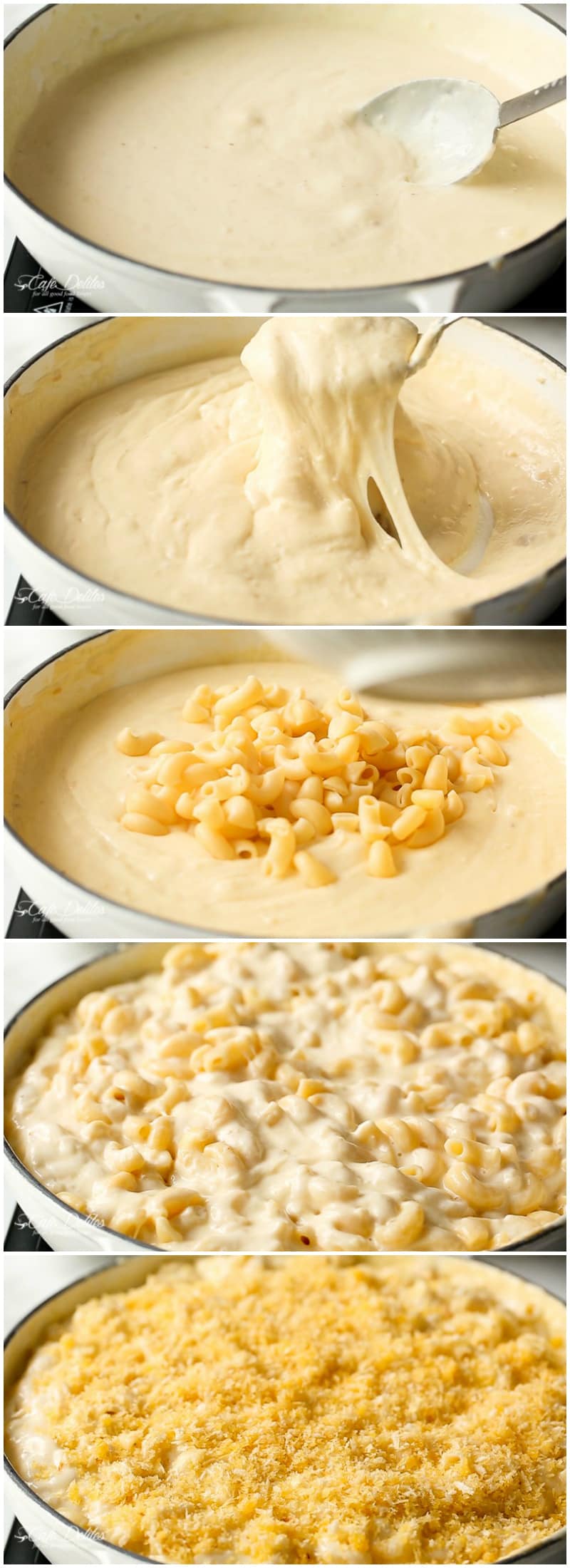 Creamy Garlic Parmesan Mac And Cheese (+ Video)