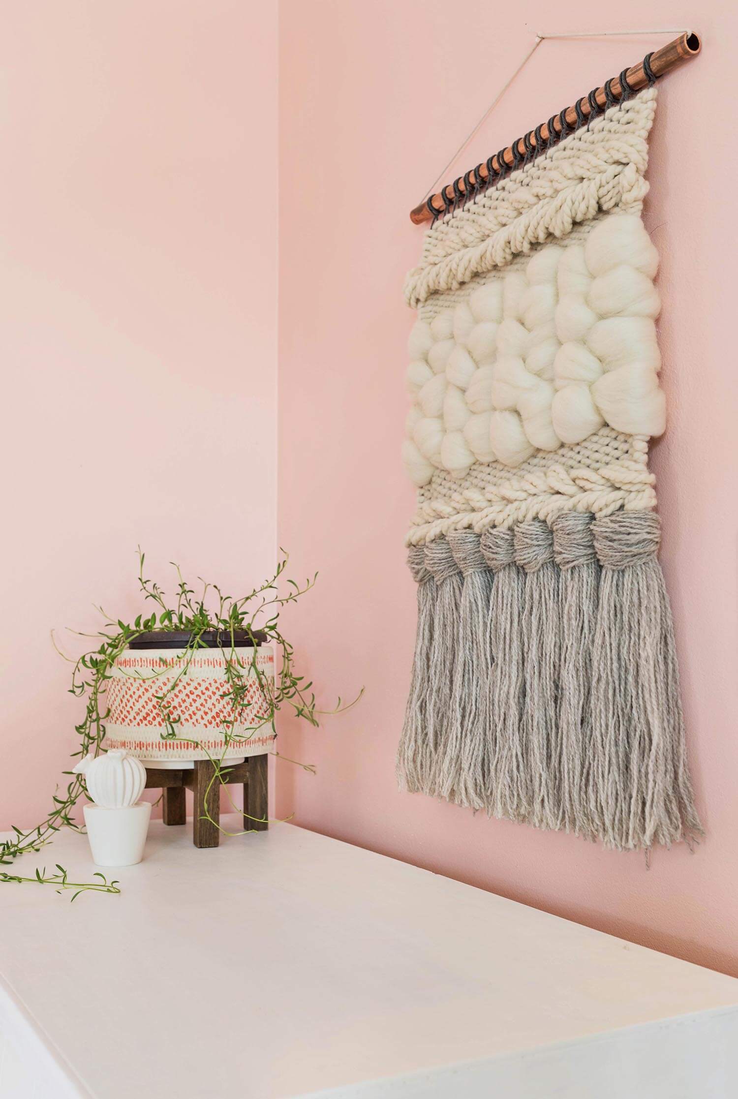 Quick Weave Wall Hanging DIY – A Beautiful Mess