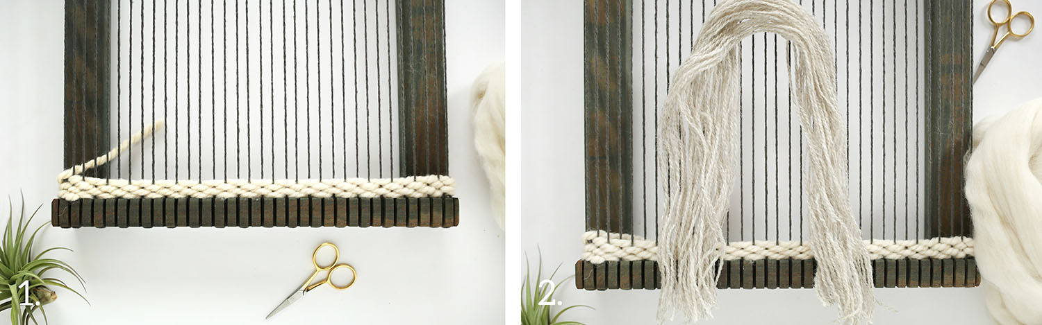 Quick Weave Wall Hanging DIY – A Beautiful Mess