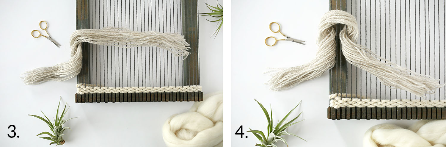 Quick Weave Wall Hanging DIY – A Beautiful Mess