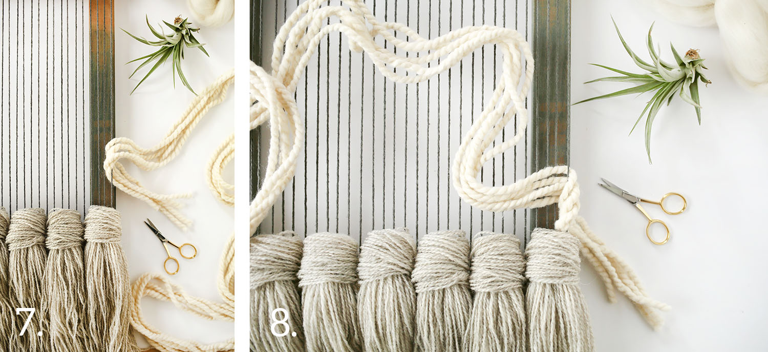 Quick Weave Wall Hanging DIY – A Beautiful Mess