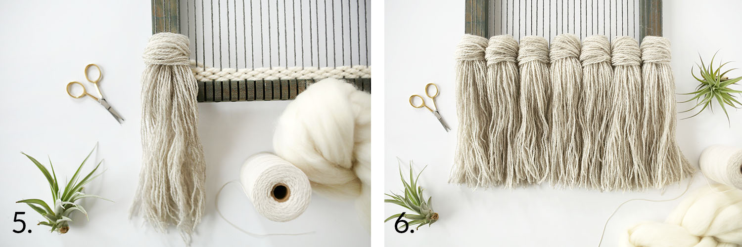 Quick Weave Wall Hanging DIY – A Beautiful Mess