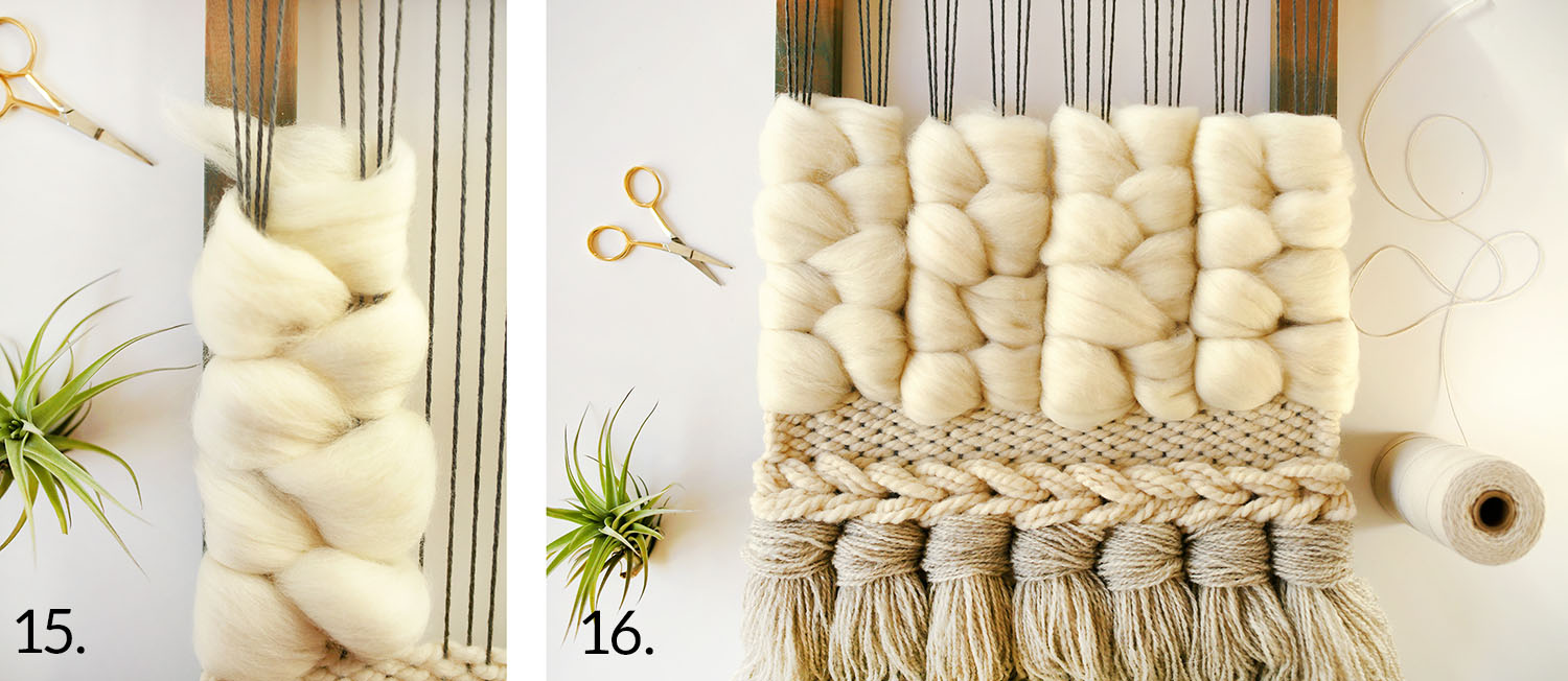 Quick Weave Wall Hanging DIY – A Beautiful Mess