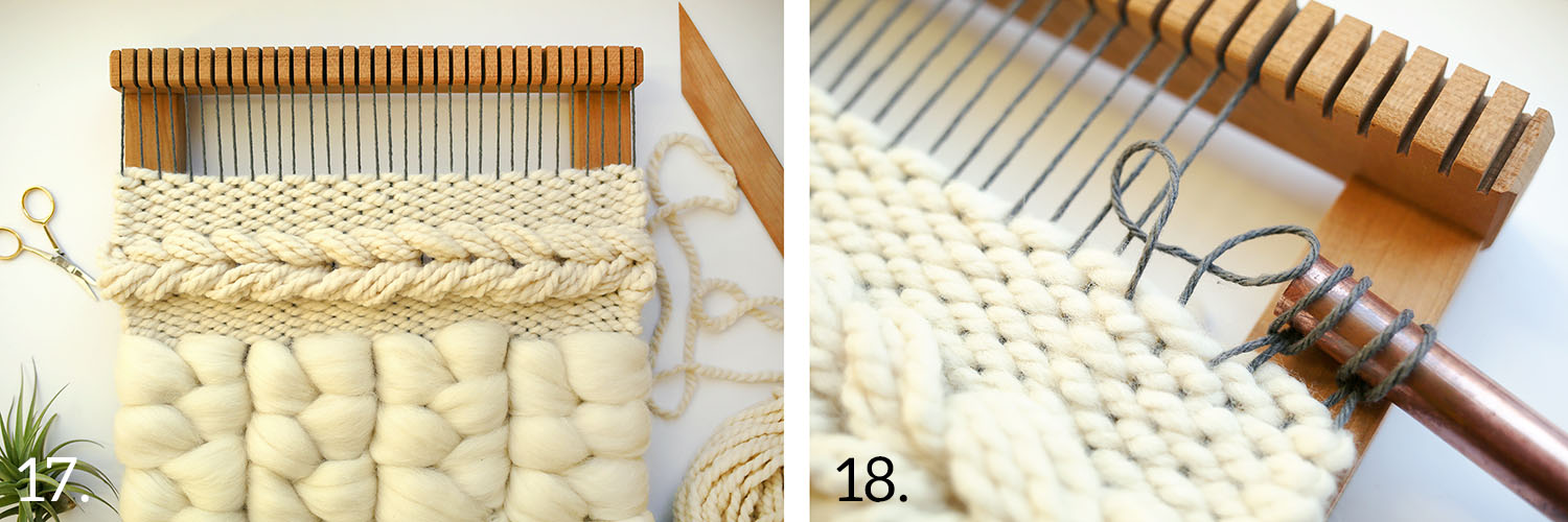 Quick Weave Wall Hanging DIY – A Beautiful Mess
