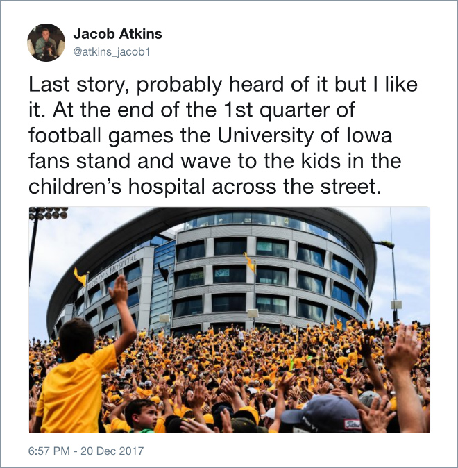 Tired of Negative News, Man Tweets Positive Things That Happened This Year