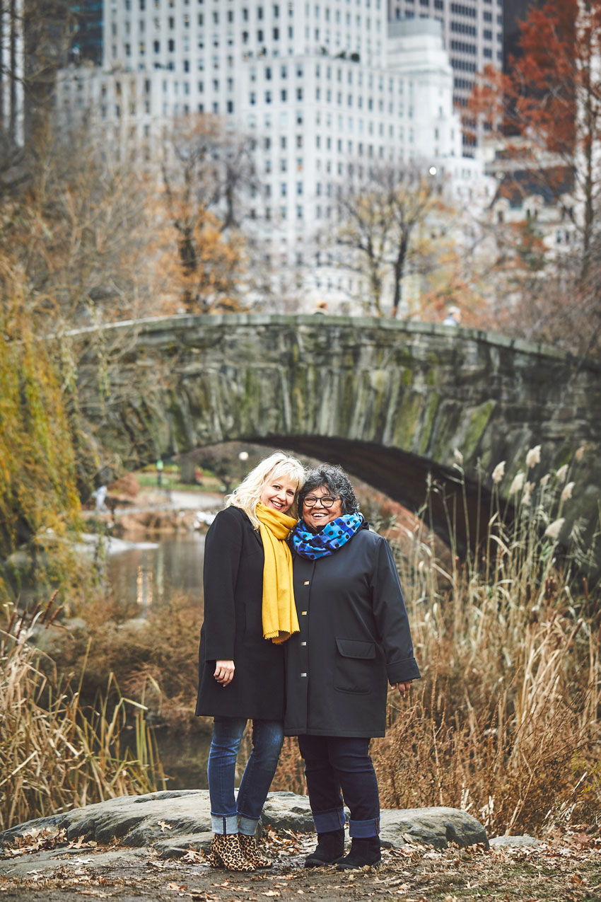 Happy Christmas in New York with my Mom