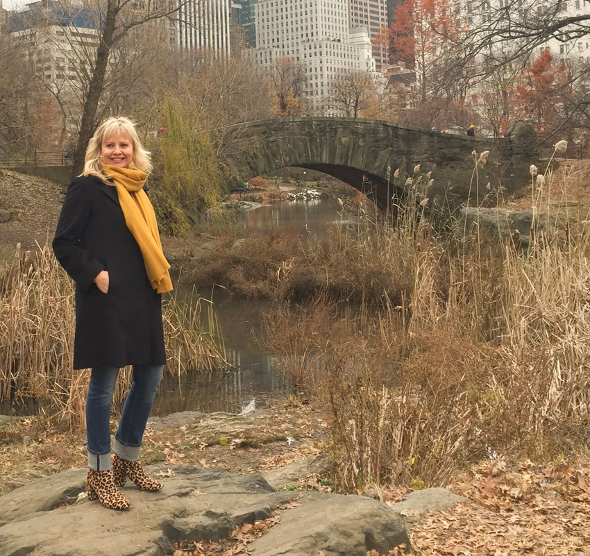 Happy Christmas in New York with my Mom