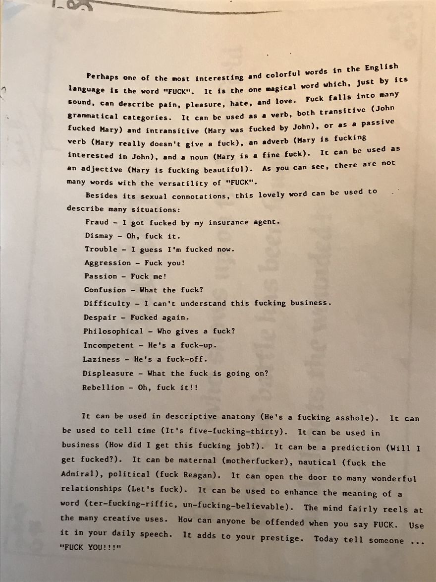 My 82-Year-Old Father Just Gave Me A Collection Of His Generation Memes/Hard Copy Internet