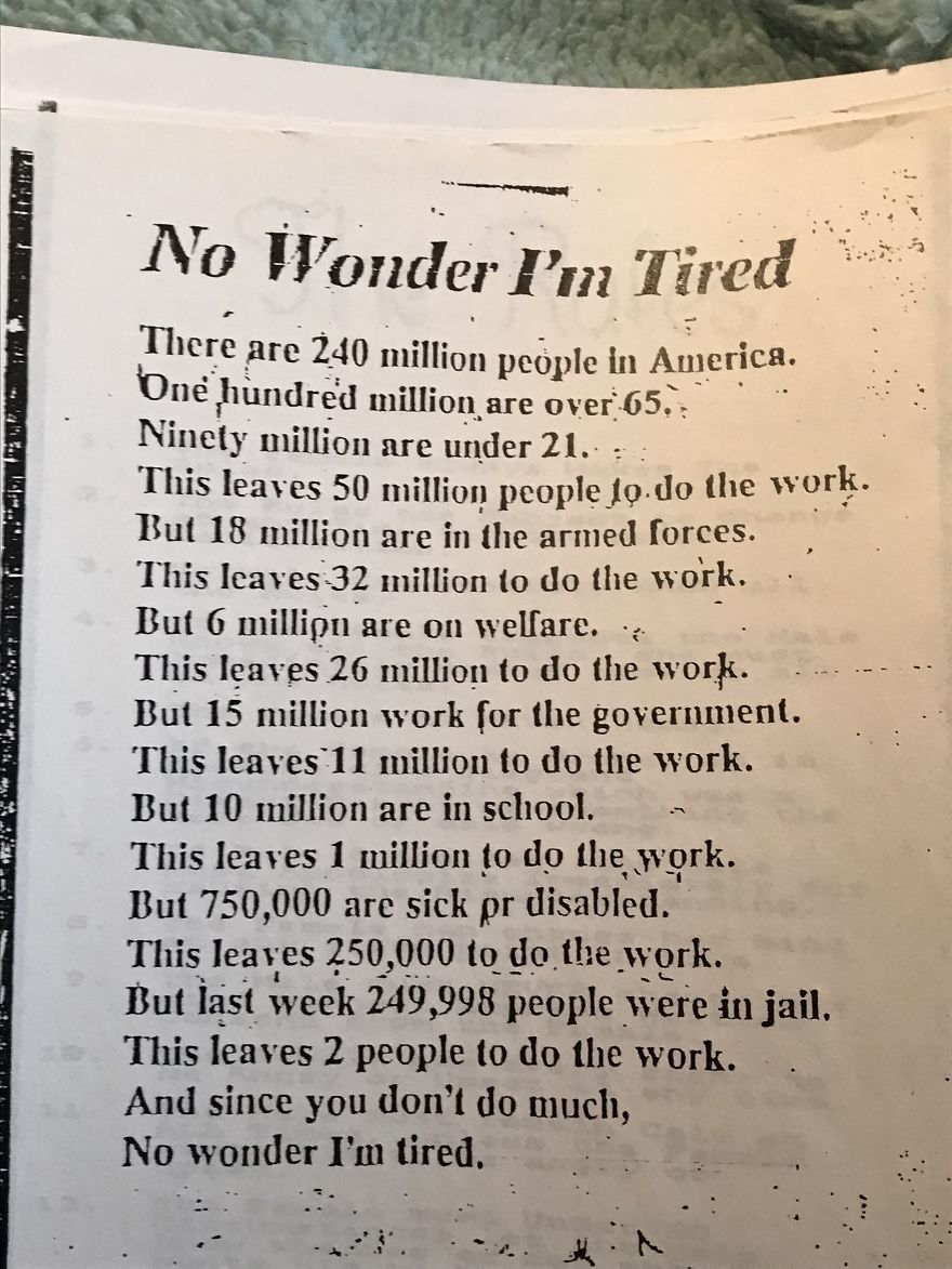 My 82-Year-Old Father Just Gave Me A Collection Of His Generation Memes/Hard Copy Internet