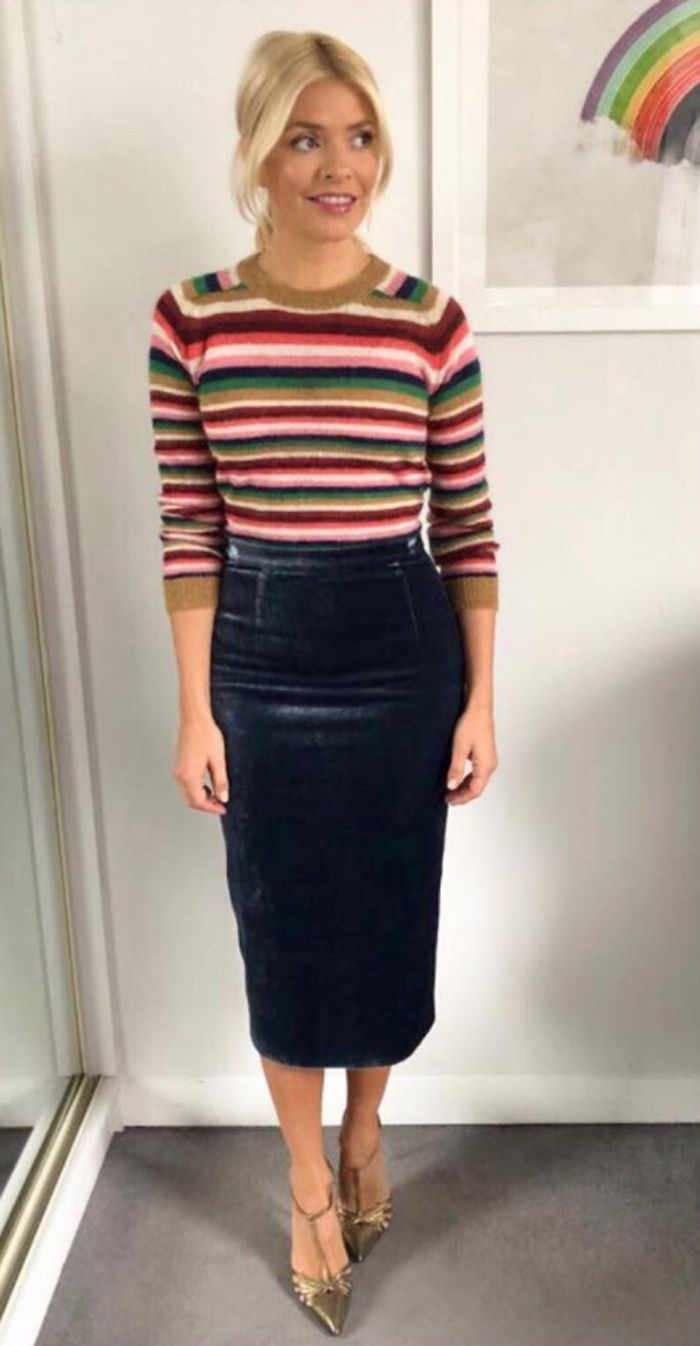 We Think This One Item Is the Secret to Holly Willoughby&#039;s Cheery Style