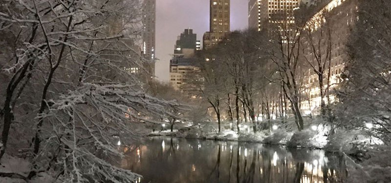 Happy Christmas in New York with my Mom