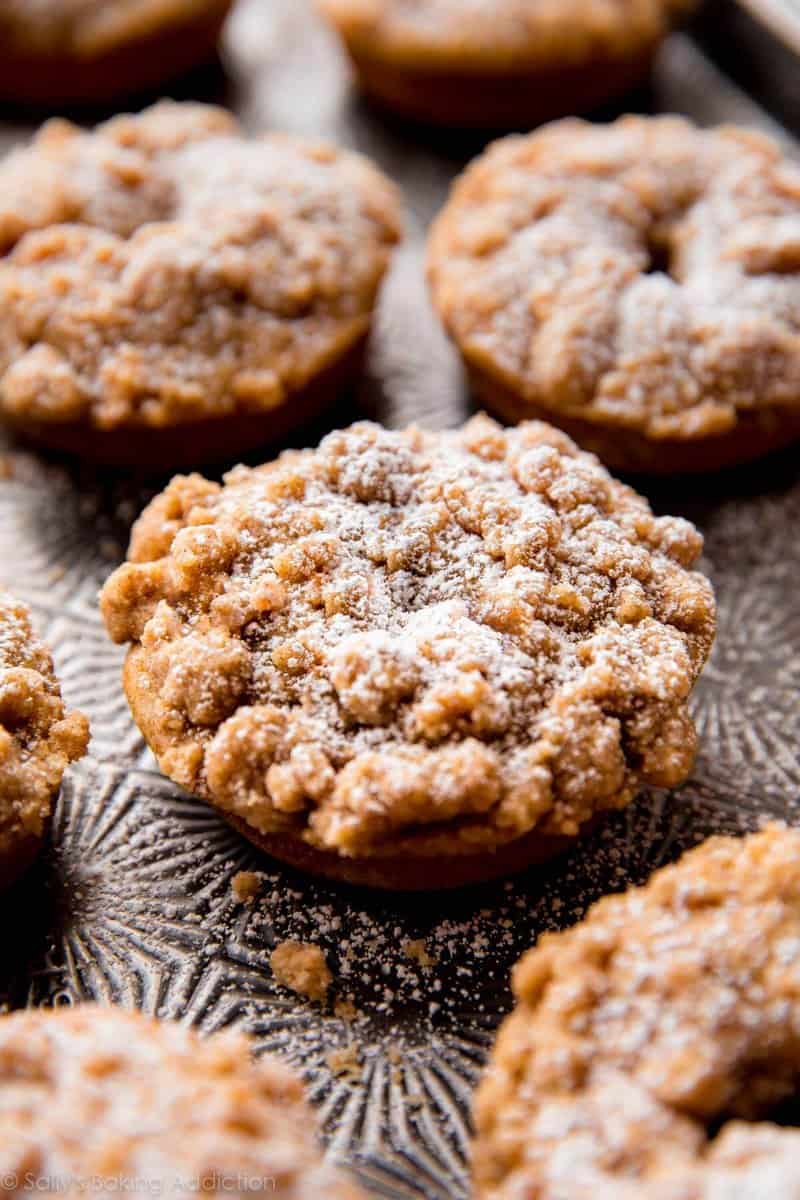 Crumb Cake Donuts – Sallys Baking Addiction