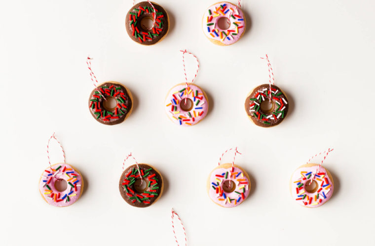 DIY Salt Dough Donut Ornaments • Furilia Your daily fix in style