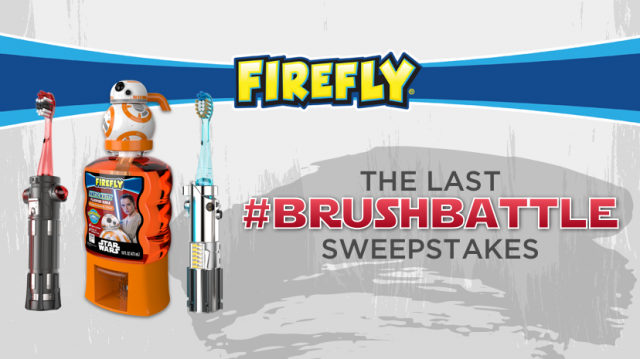 Feel the Force this Season with Firefly Star Wars Toothbrushes
