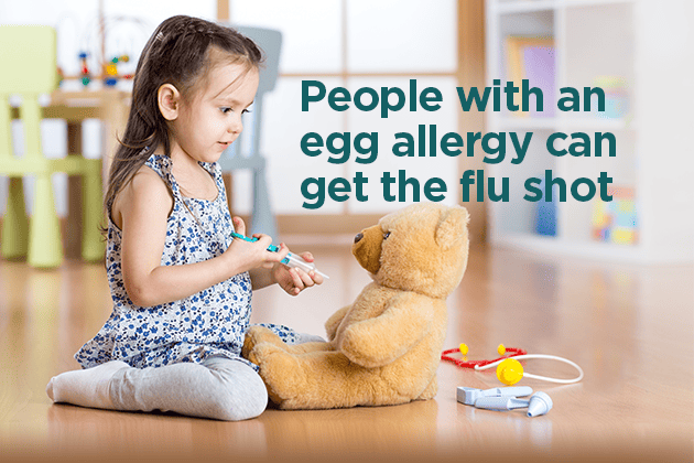 The Flu Vaccine Is Safe for People With an Egg Allergy