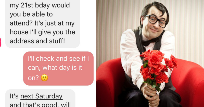 'Nice Guy' Invites Girl To His Birthday Party and Forbids Her From Bringing Her Boyfriend