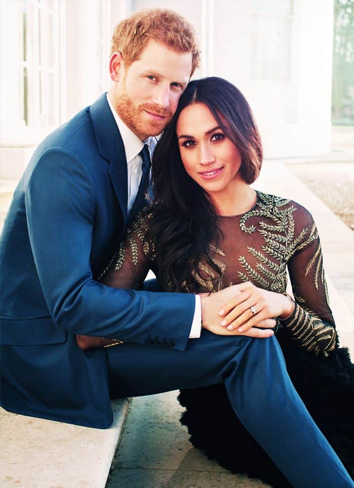 Meghan Markle Wore A Hollywood Naked Dress In Her Official Engagement Photos
