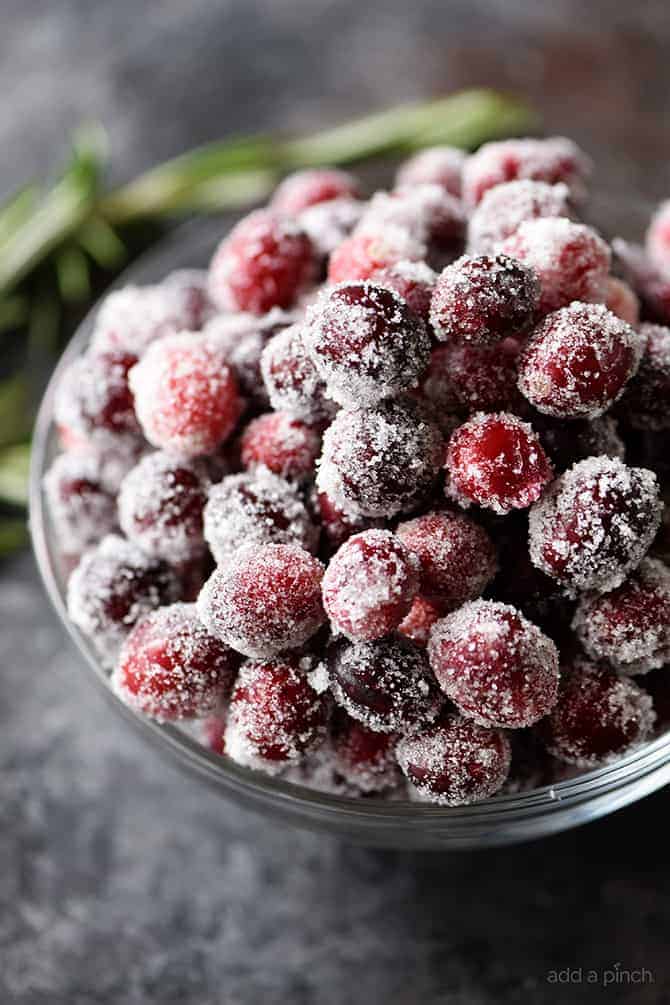 Sugared Cranberries Recipe