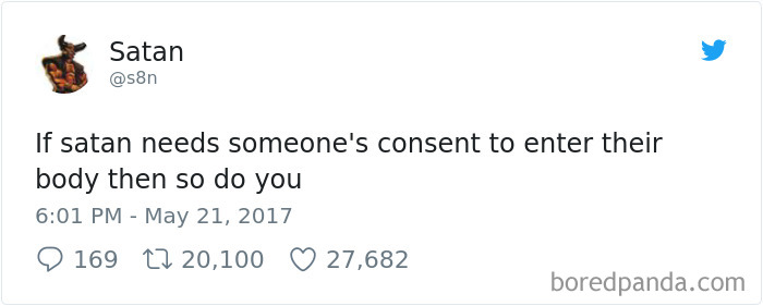 Turns Out Satan Has A Twitter Account, And It’s Hilarious As Hell