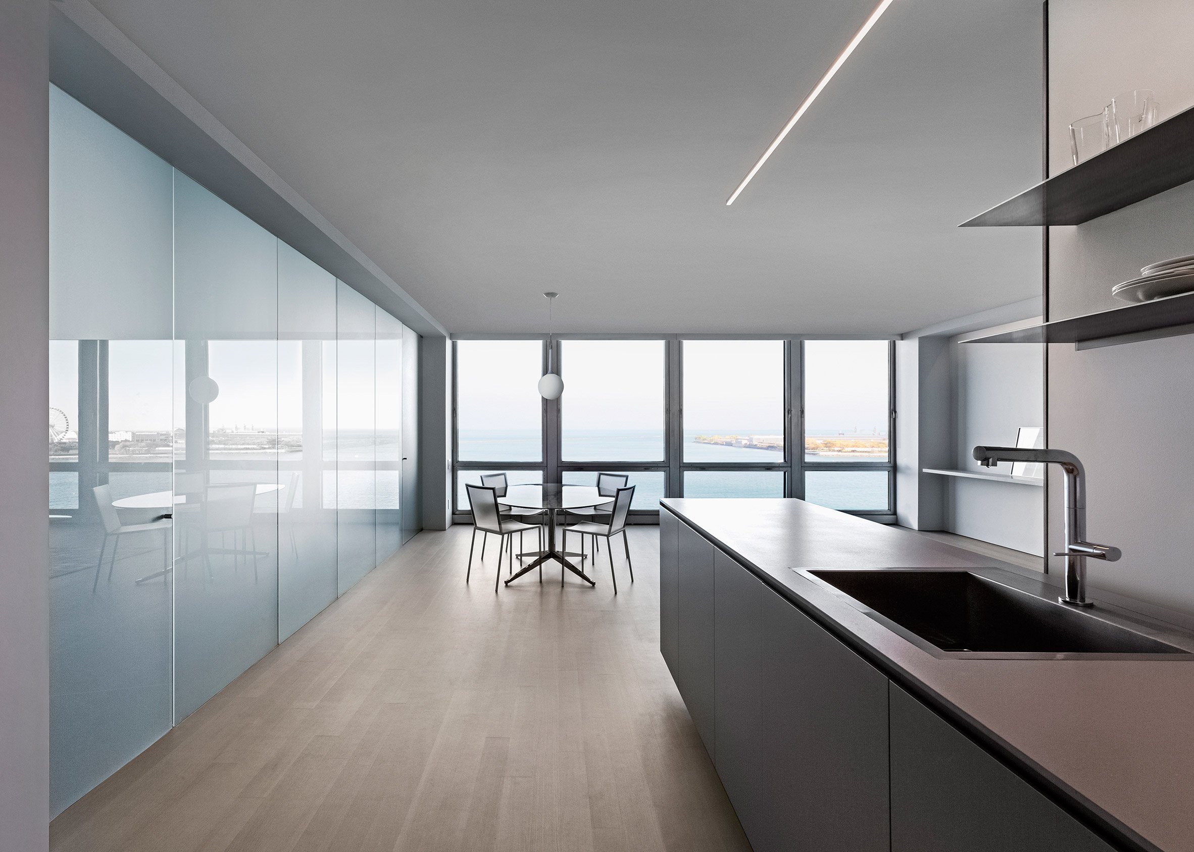 Vladimir Radutny honours Mies&#039; minimalism at renovated Lake Shore Drive apartment