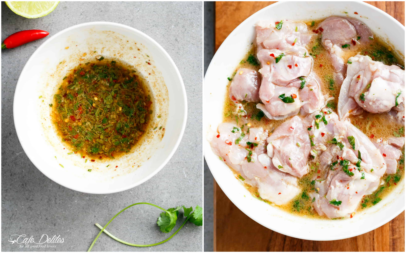 Grilled Chili Lime Chicken Fajita Salad (+ VIDEO)